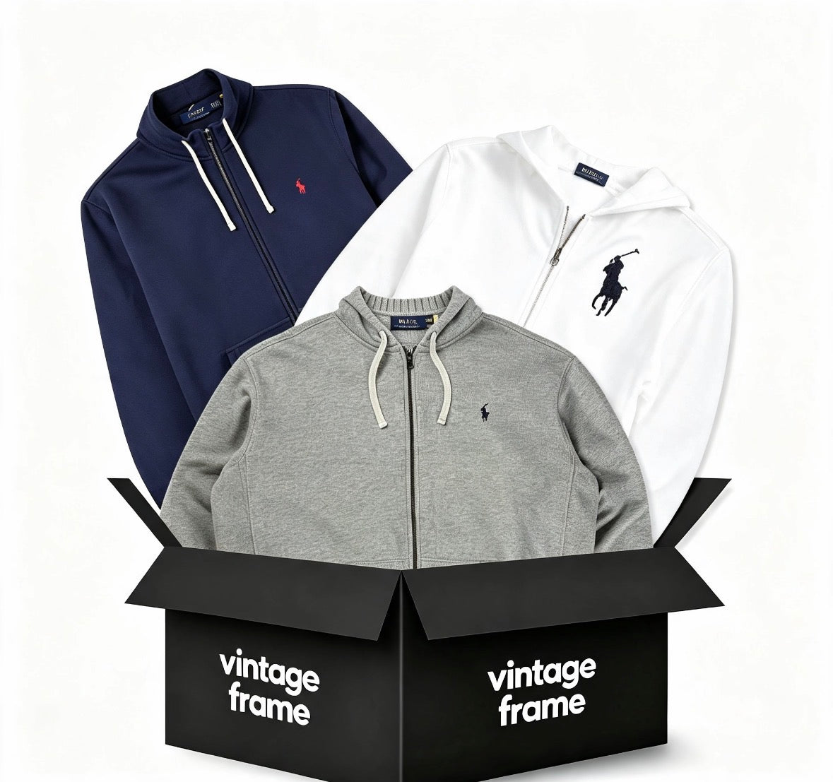 25x RALPH LAUREN ZIPPED
SWEATSHIRTS (FREE SHIPPING)